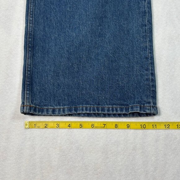 Reformation Cary High Rise Slouchy Wide Leg Jeans Women's Size 27 Medium Wash - Picture 15 of 15